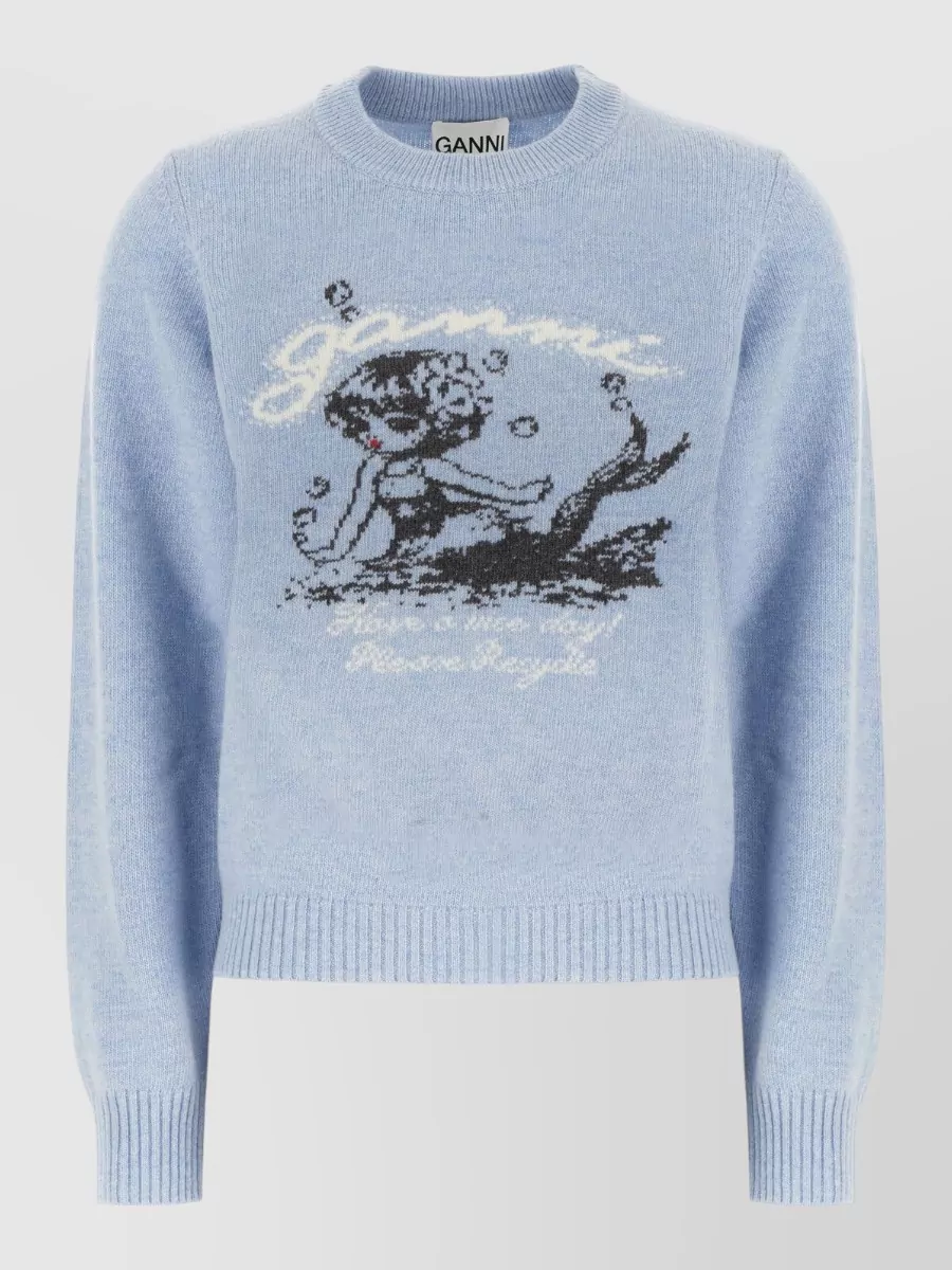 Ganni Wool blend sweater