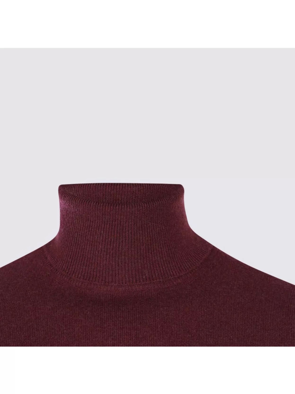 Malo Turtleneck Sweater With Ribbed Cuffs And Long Sleeves