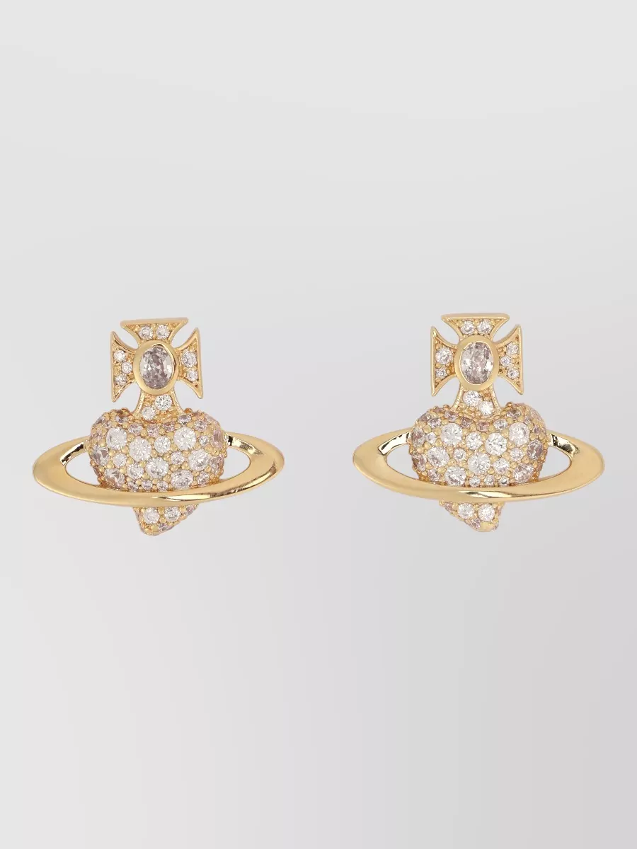 Vivienne Westwood crystal-embellished earrings