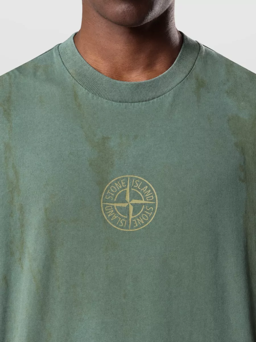 Stone Island Printed Regular-Fit Cotton T-Shirt