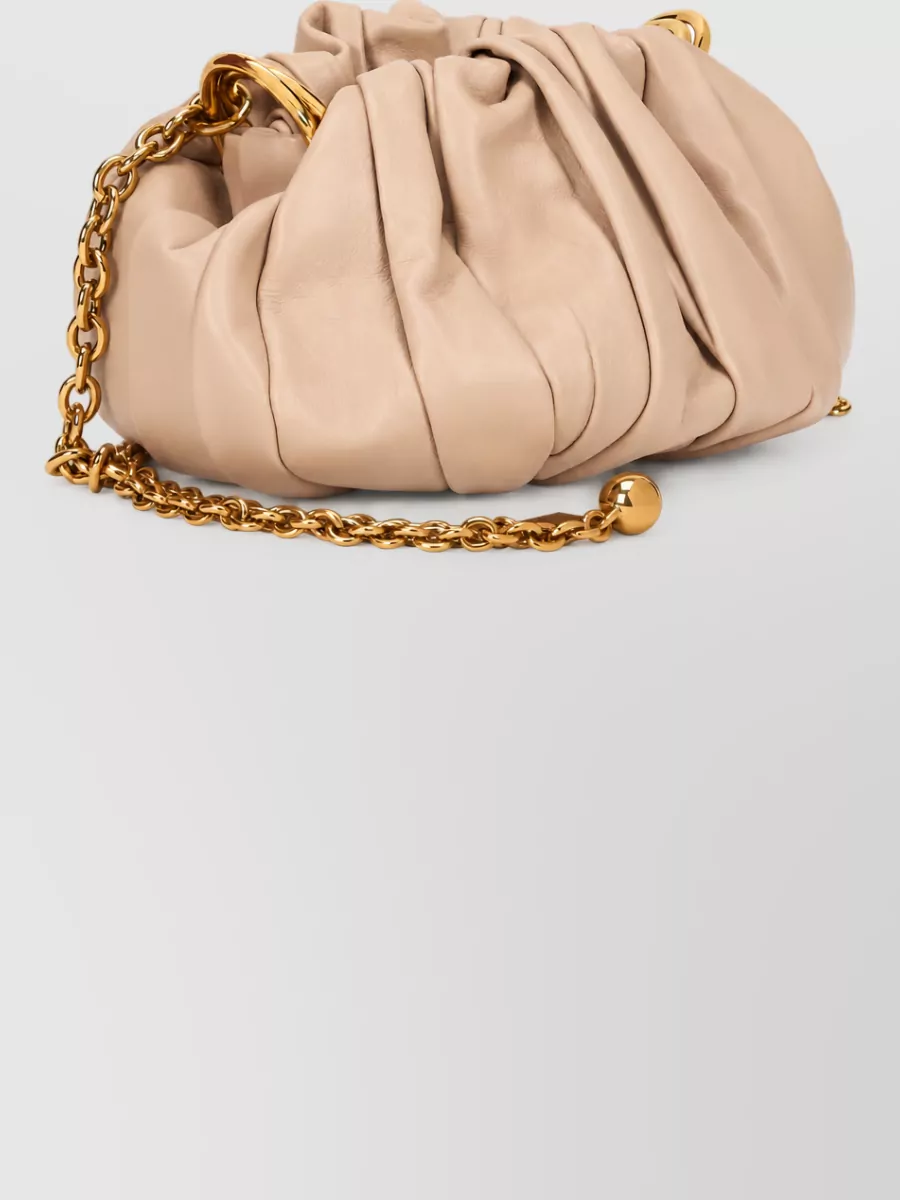 Chloé Na Lambskin Leather Clutch Bag