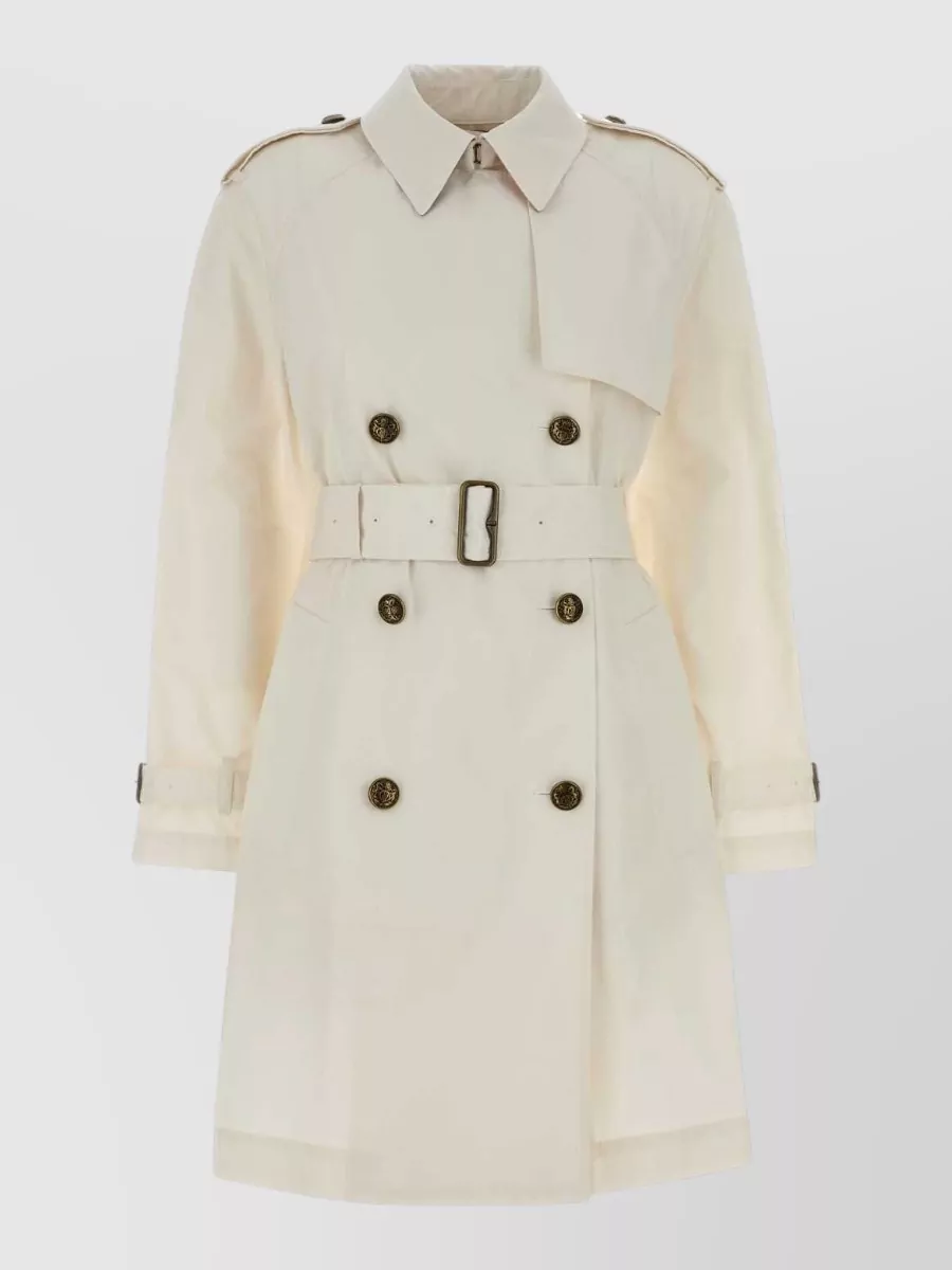 Burberry cotton trench coat