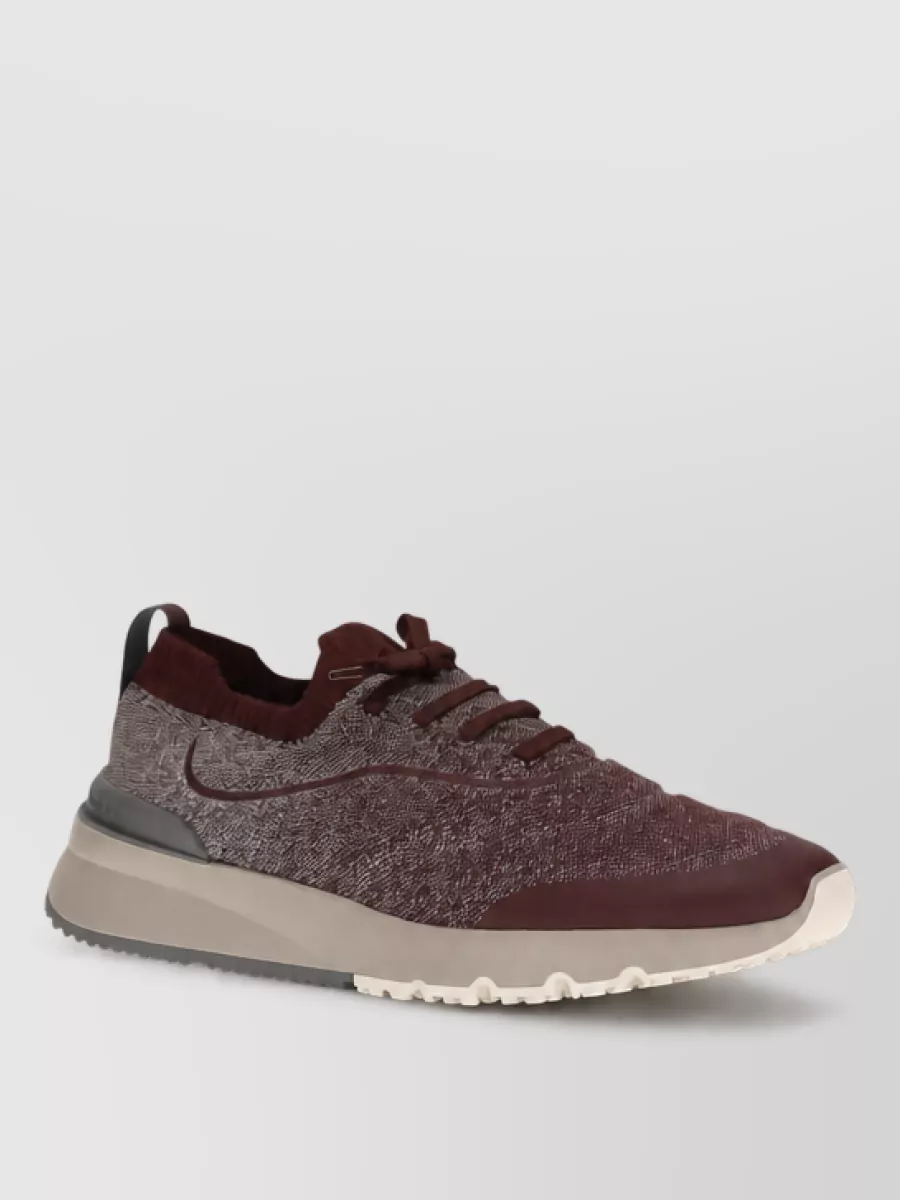 Brunello Cucinelli cotton low-top sneakers