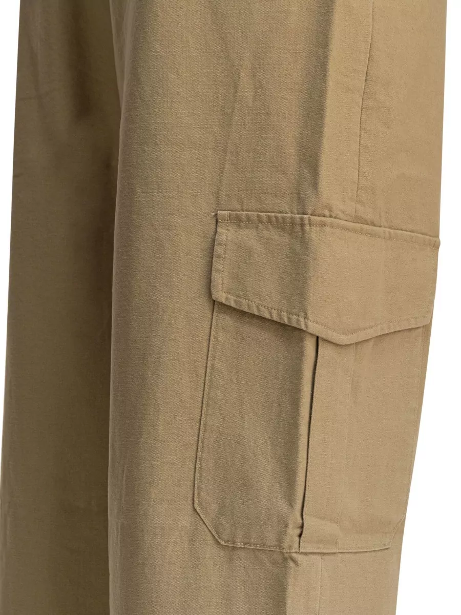 Vince Cotton Linen Cargo Trousers