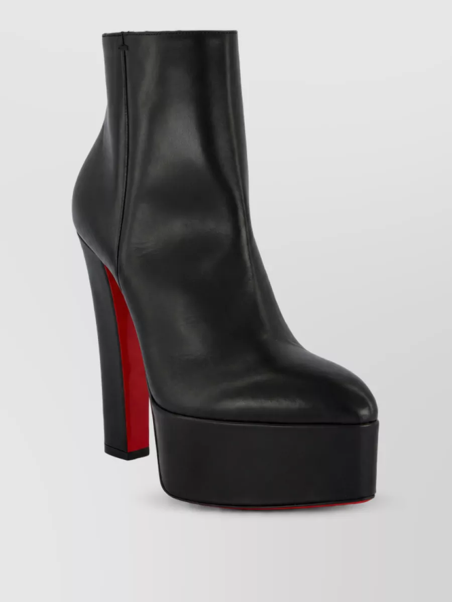 Christian Louboutin leather ankle boots
