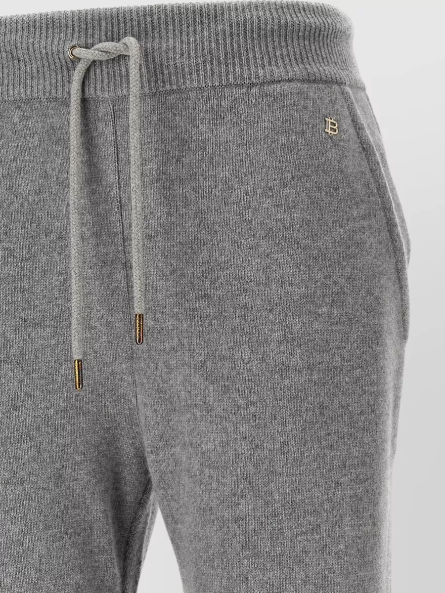Balmain Cashmere Tapered Joggers