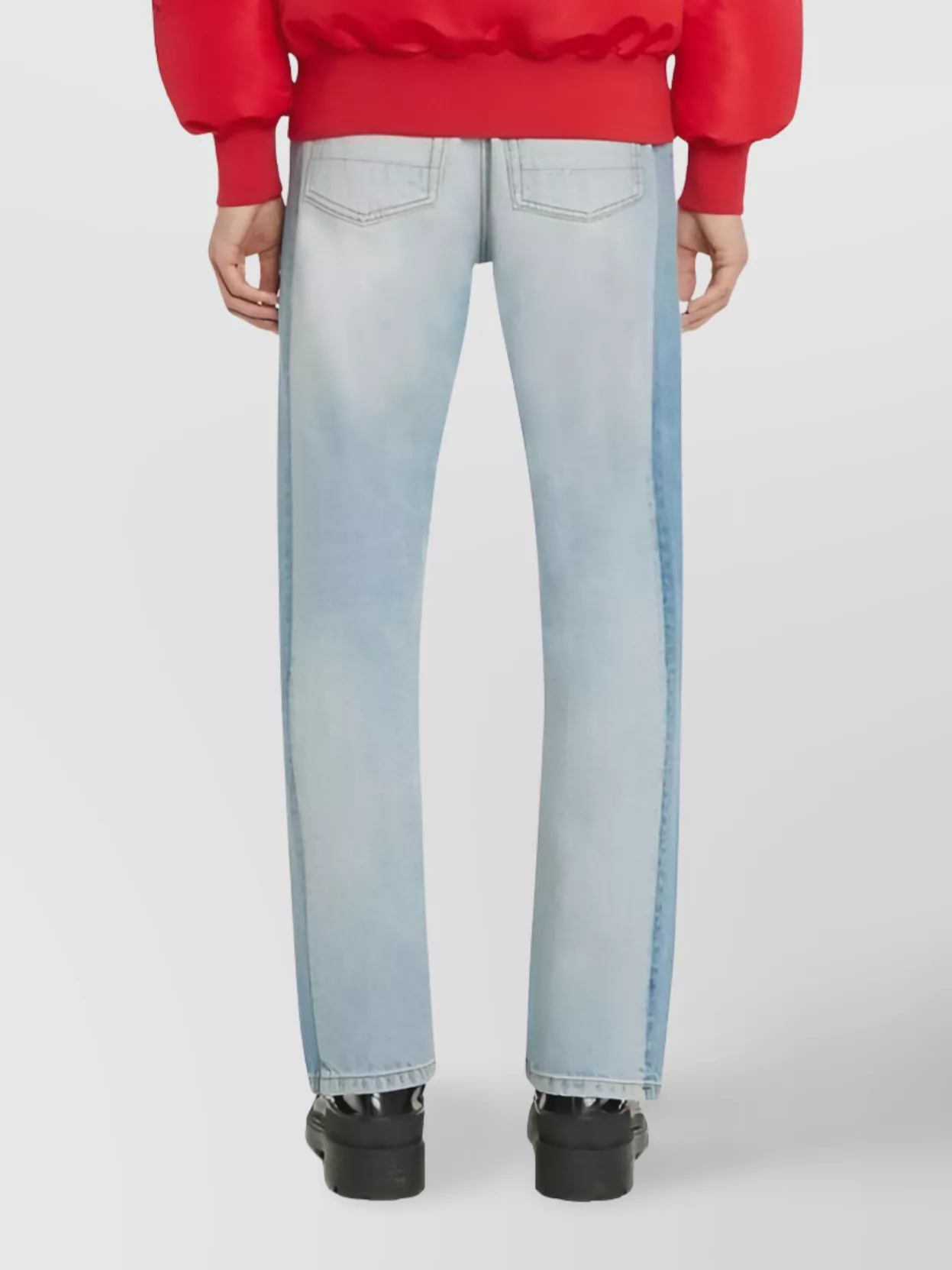 Alexander Mcqueen Straight Leg Organic Cotton Denim Jeans