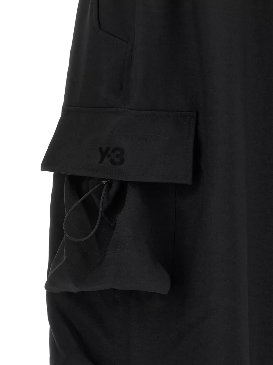 Y-3 Relaxed-Fit Cargo Trousers