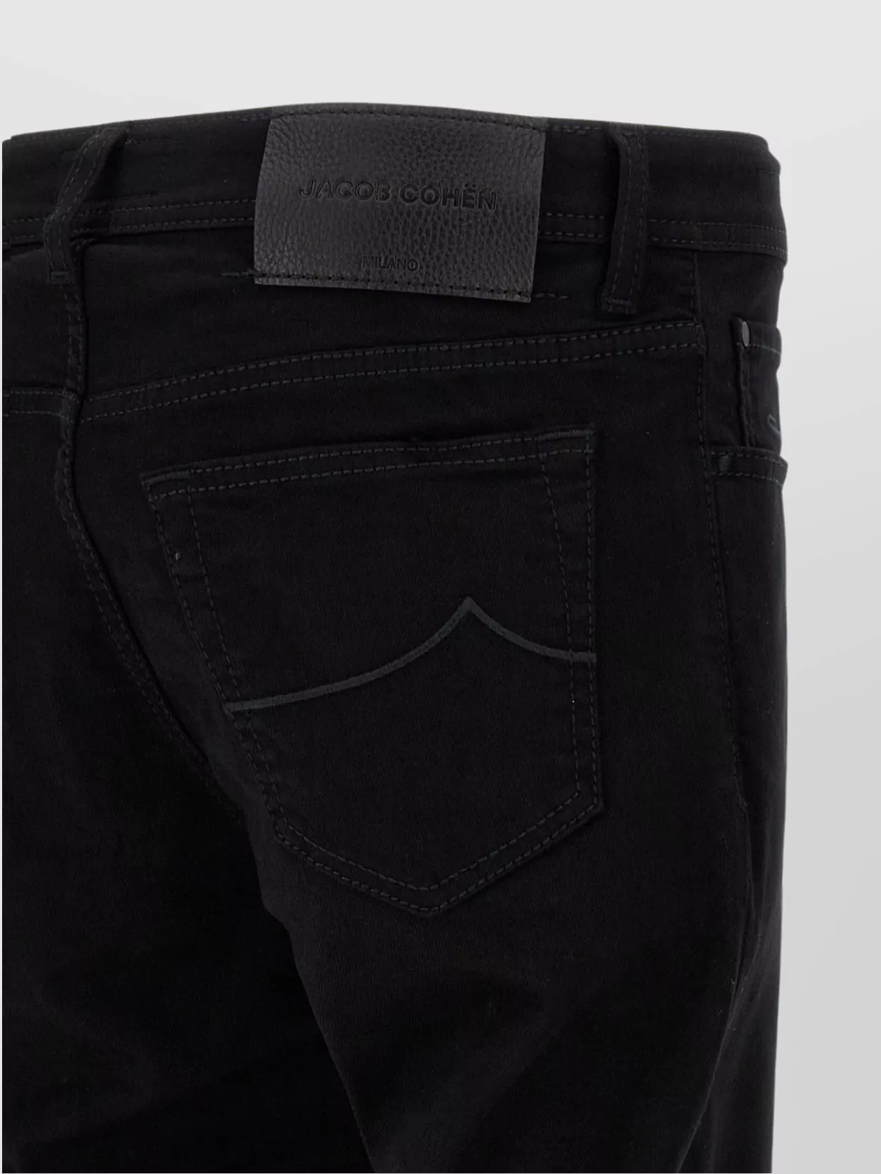 Jacob Cohen Slim Denim Trousers With Belt Loops