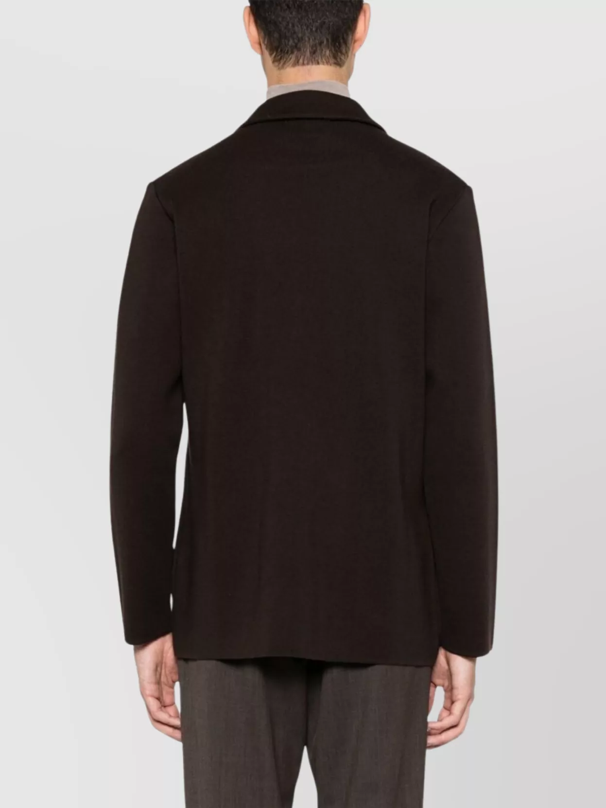 Lardini Knit Jacket Button Detailing