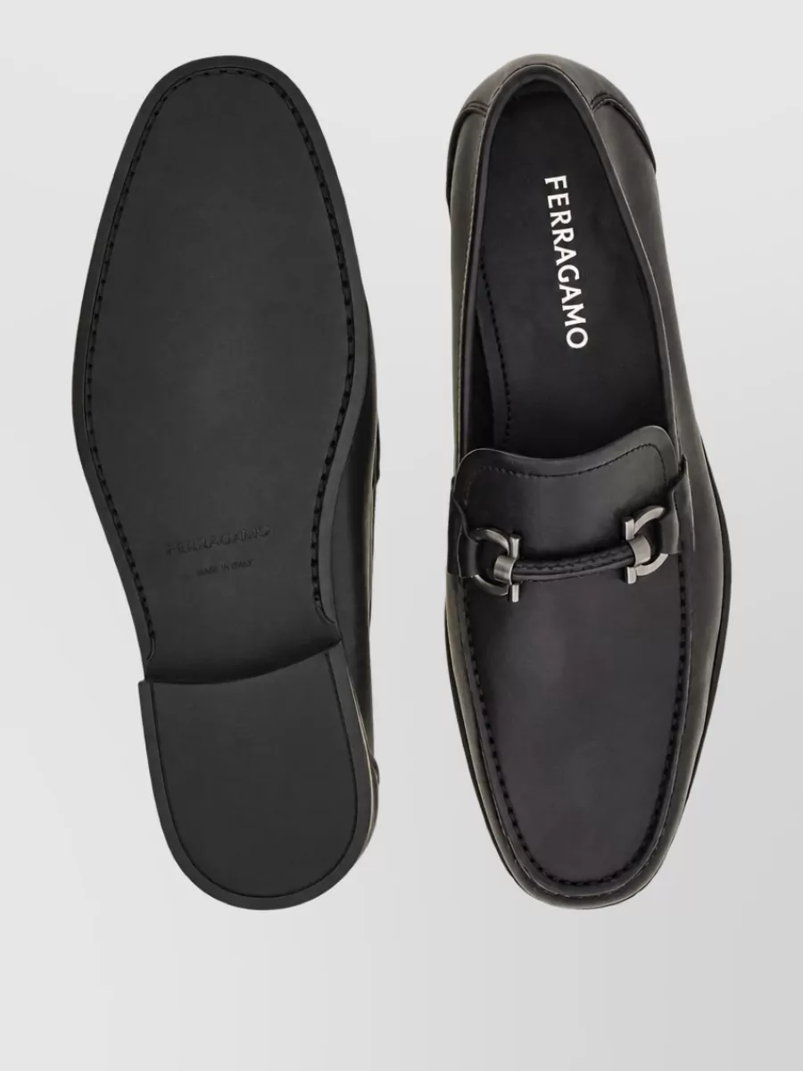 Ferragamo Leather Loafers