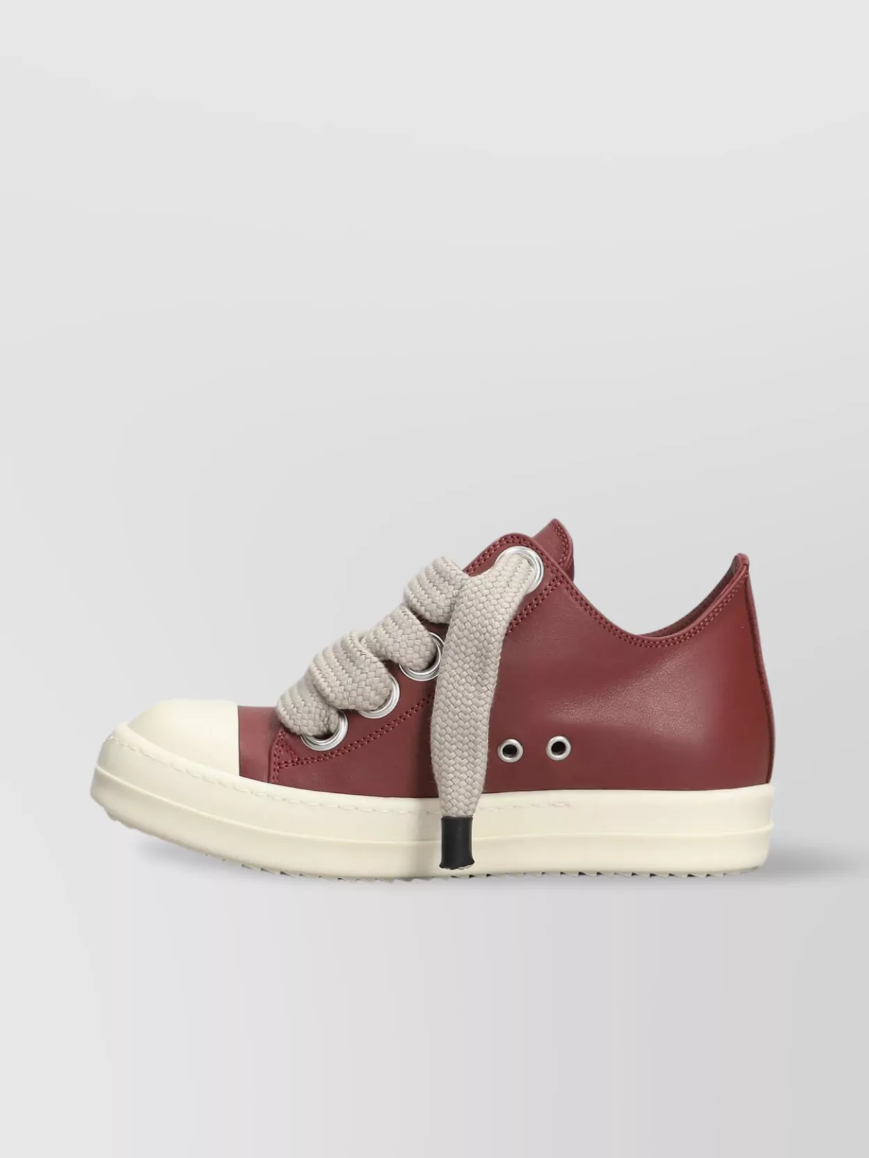 Rick Owens Low Top Lace-Up Sneakers