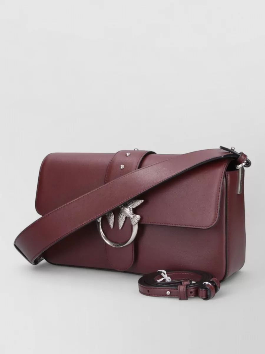 Pinko Love Bag One Leather Shoulder Bag