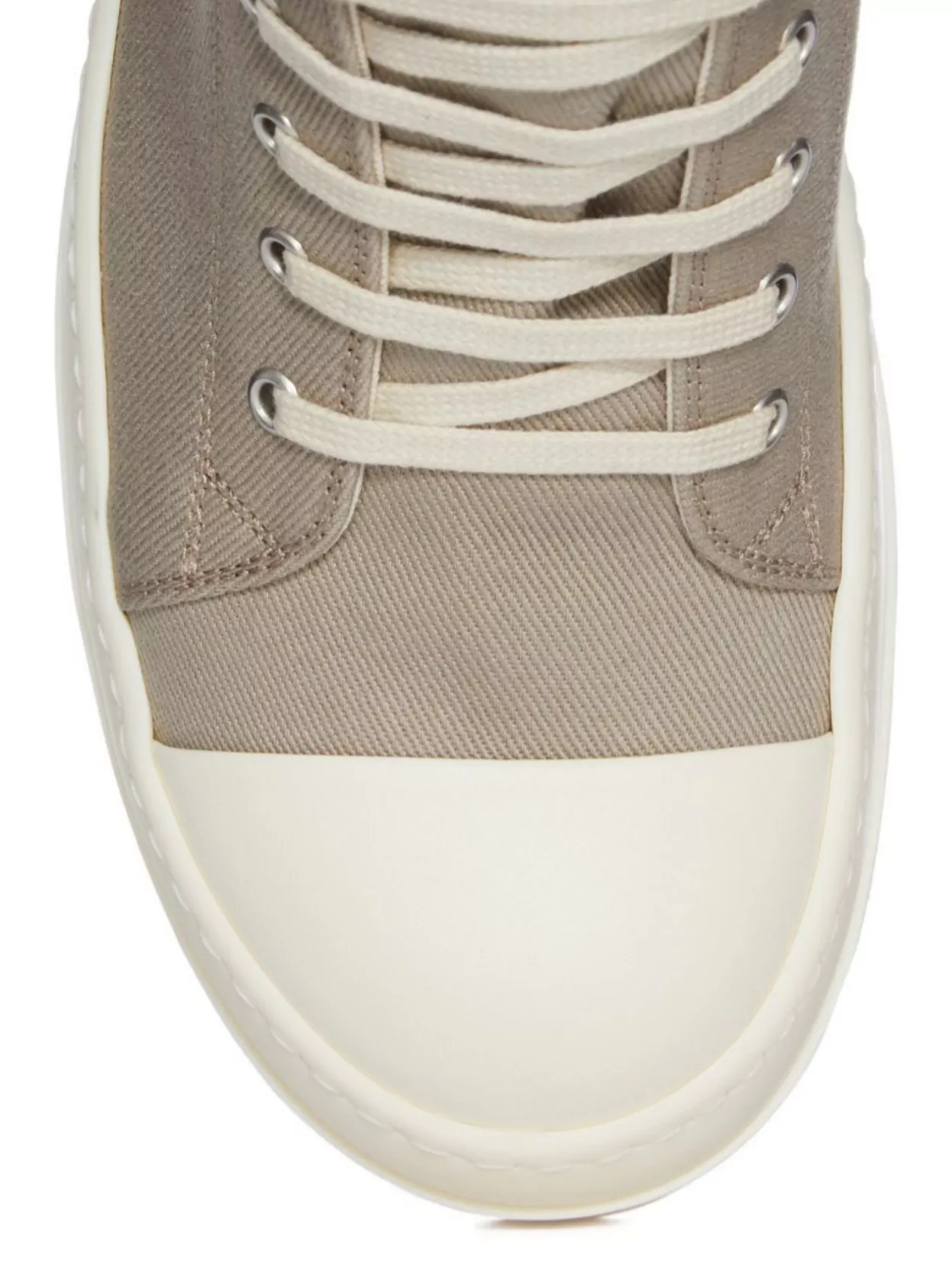Rick Owens Drkshdw Low-Top Canvas Sneakers Rubber Sole