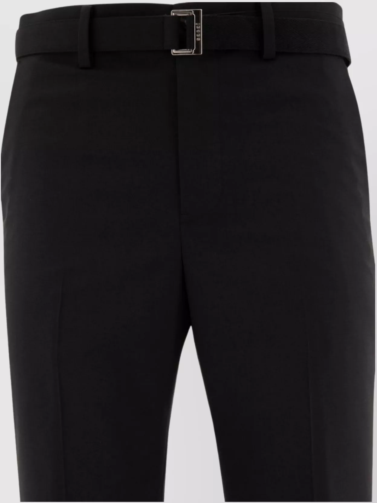 Sacai Straight Leg Trousers With Belt Loops