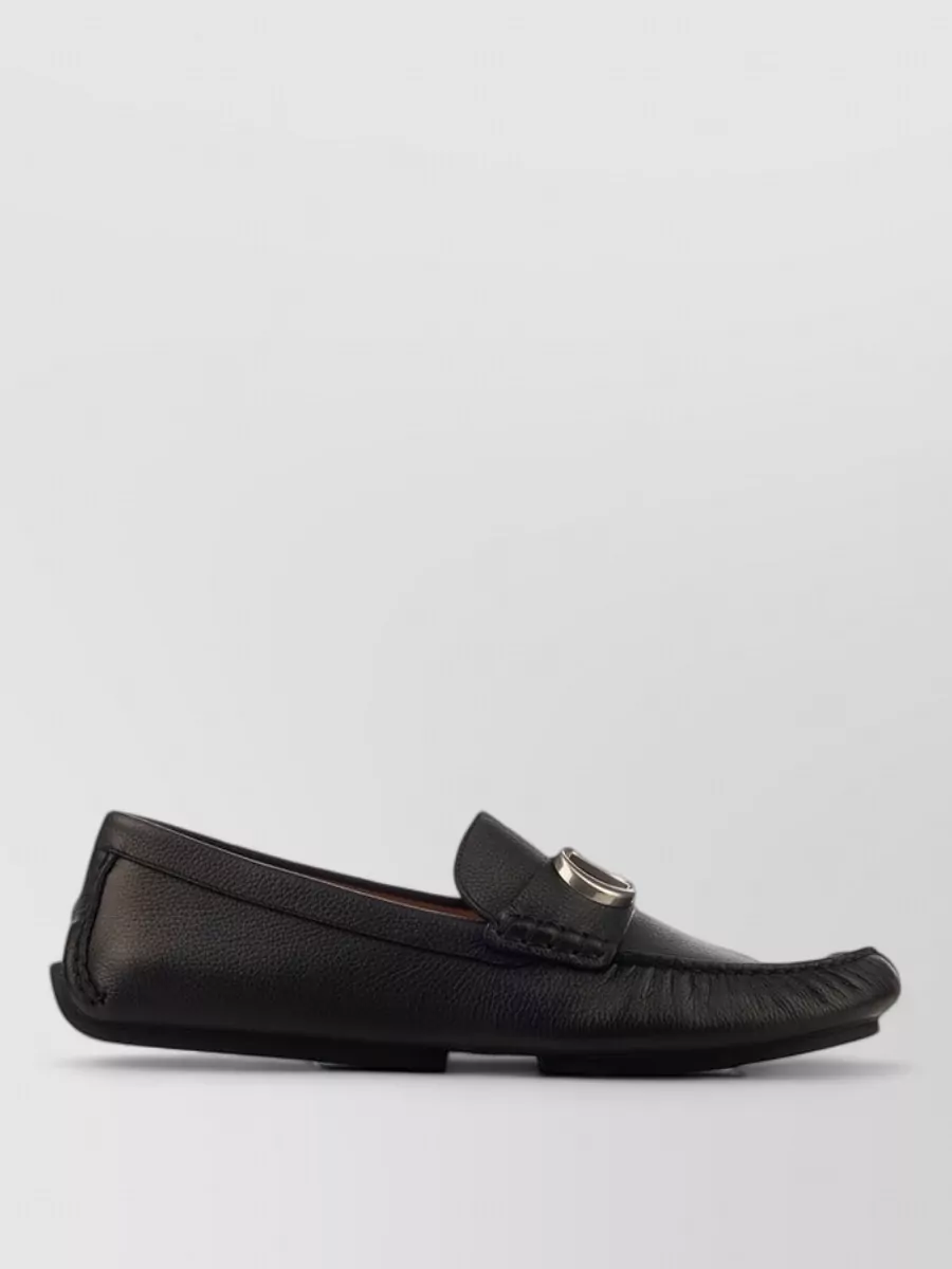 Christian Dior Leather Loafers
