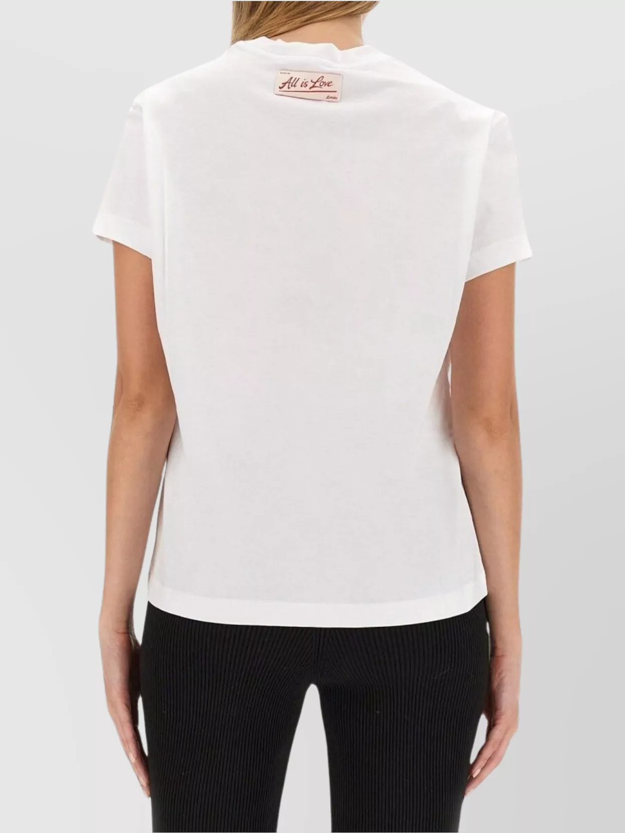 Stella Mccartney Logo Crew Neck T-Shirt