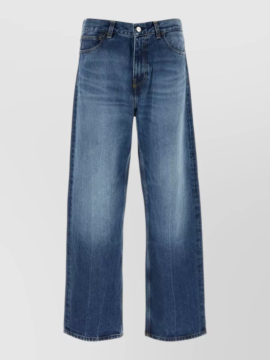 Carhartt Wip denim wide-leg regular-waist jeans