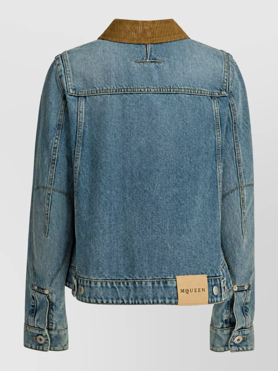 Alexander Mcqueen Denim Jacket