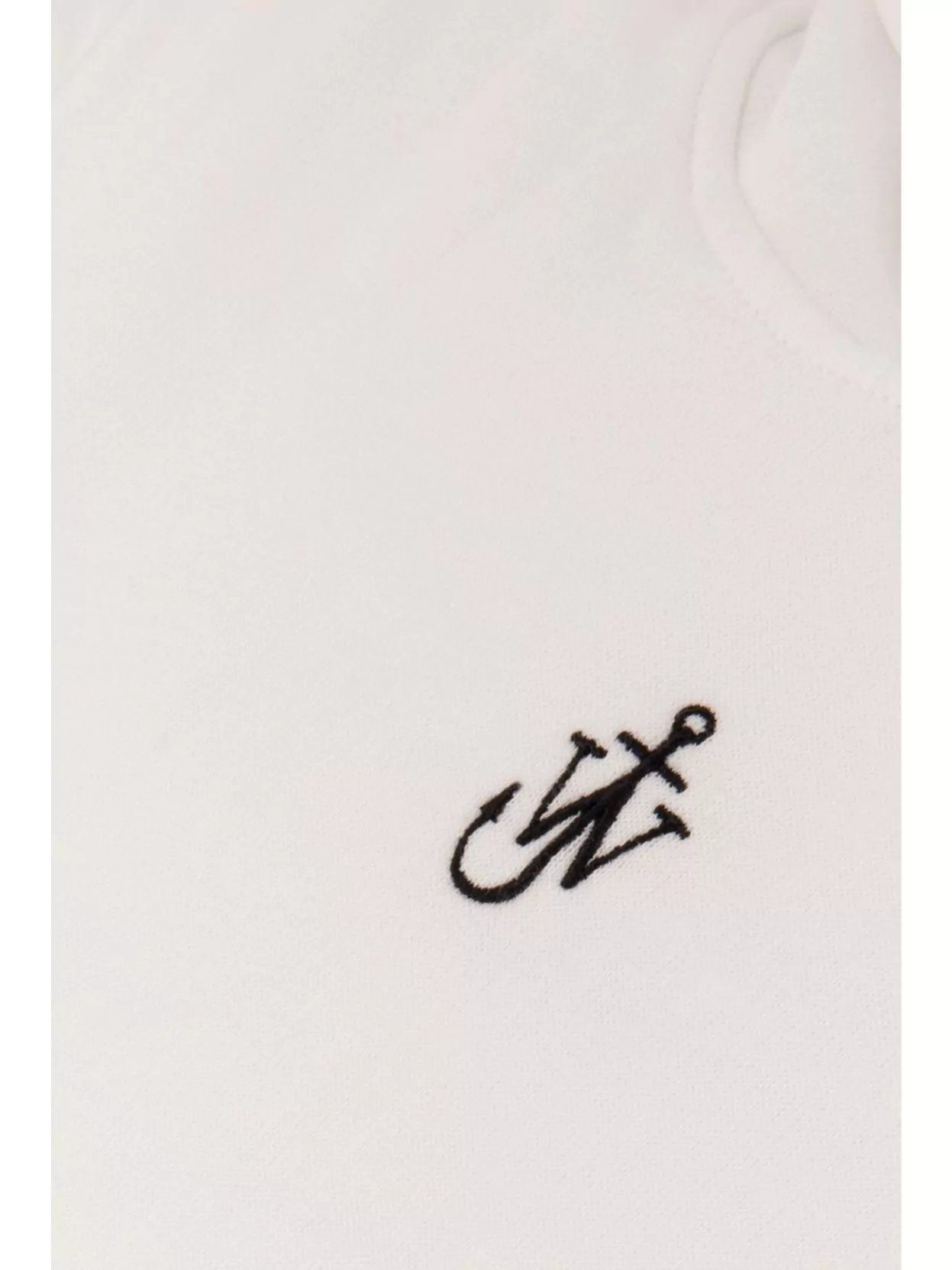Jw Anderson Oversize Cotton Silk Blend Drawstring Sweatshirt
