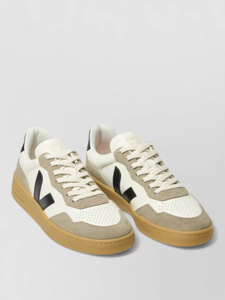 Veja leather low-top sneakers v-90