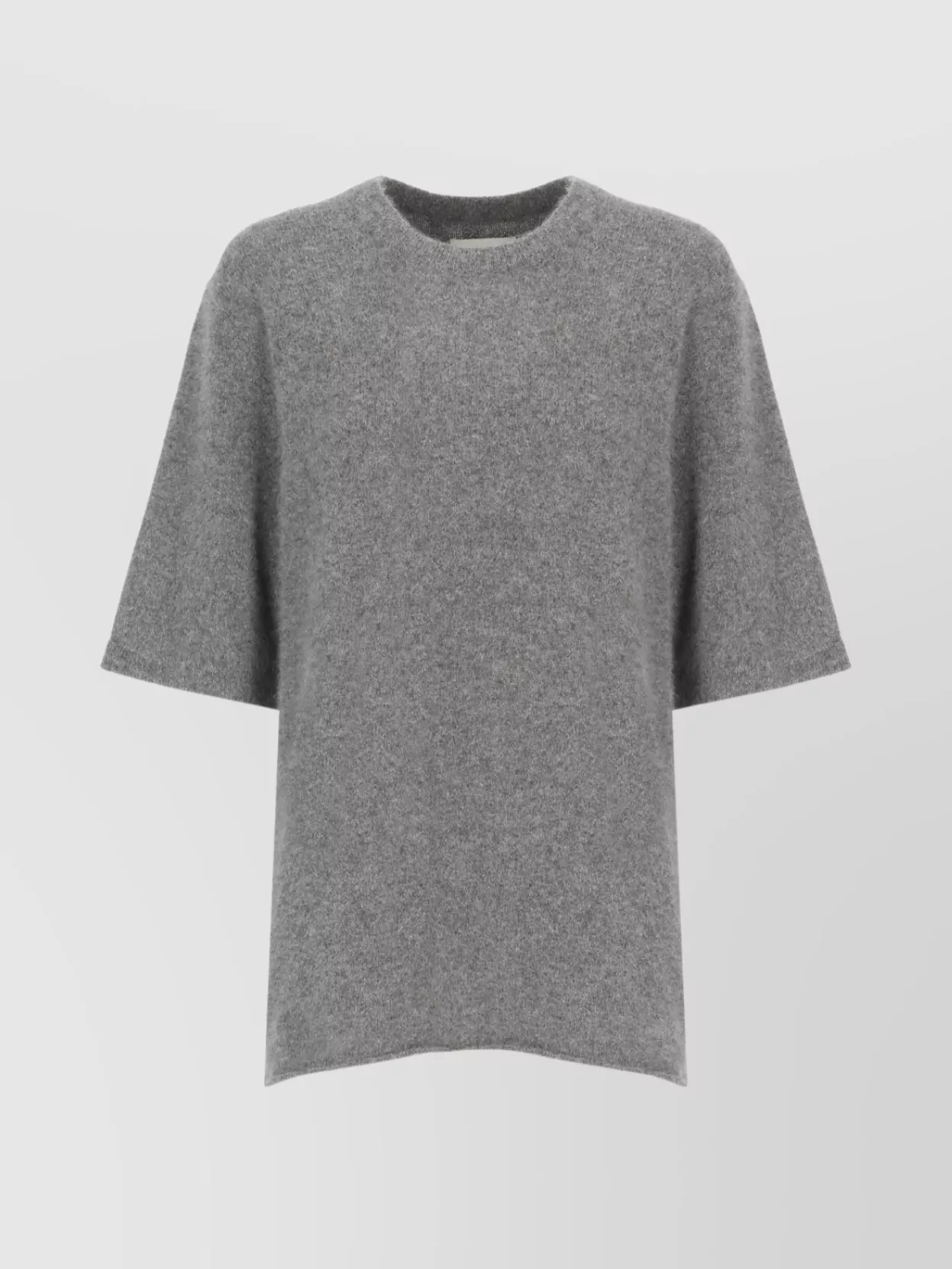 Loulou Studio ribbed crewneck short-sleeve knitted top