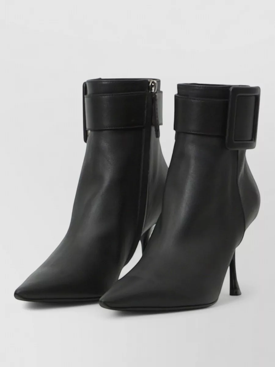 Roger Vivier Leather Ankle Boots