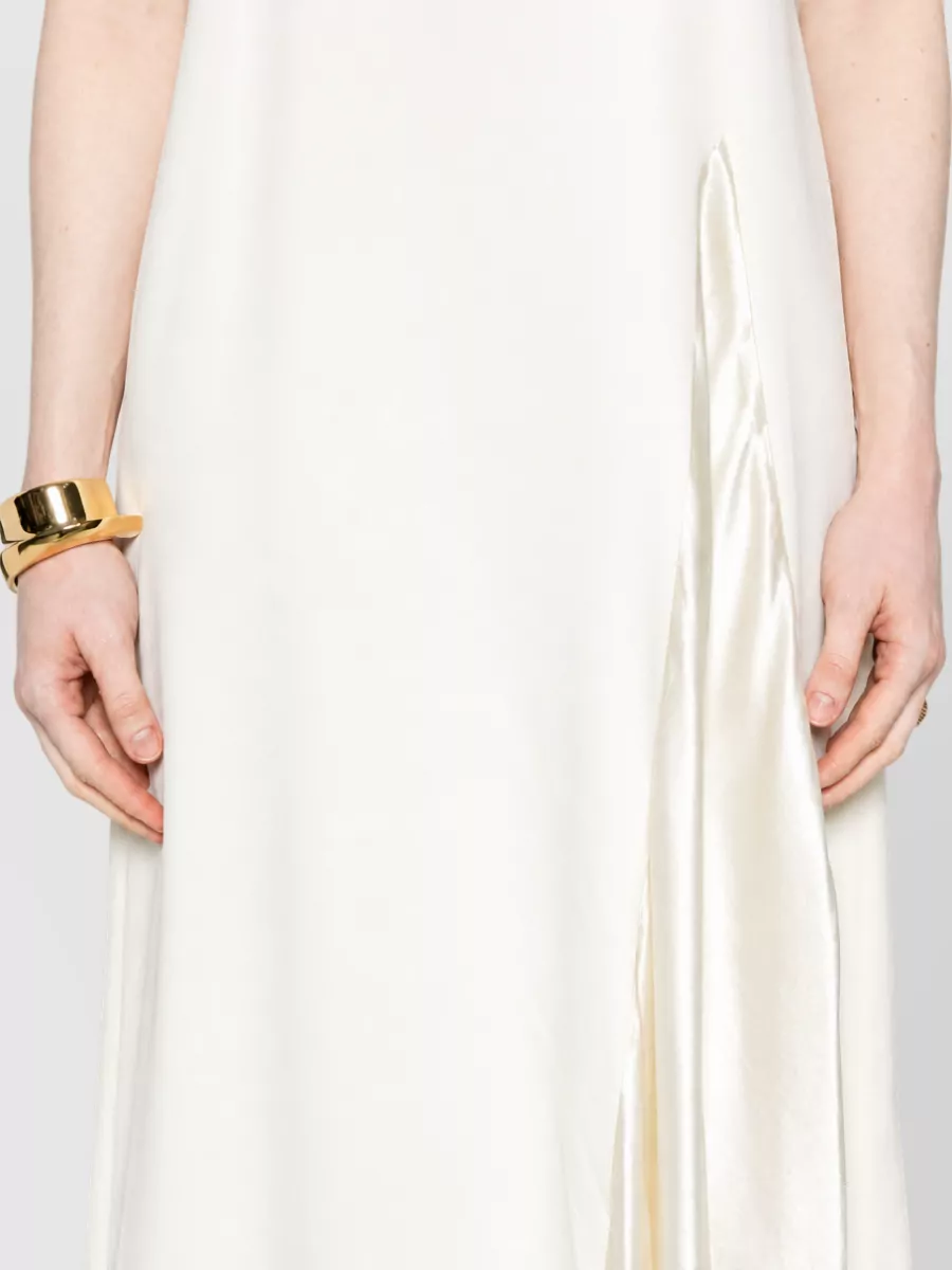 Erika Cavallini Sleeveless Flared Midi Dress