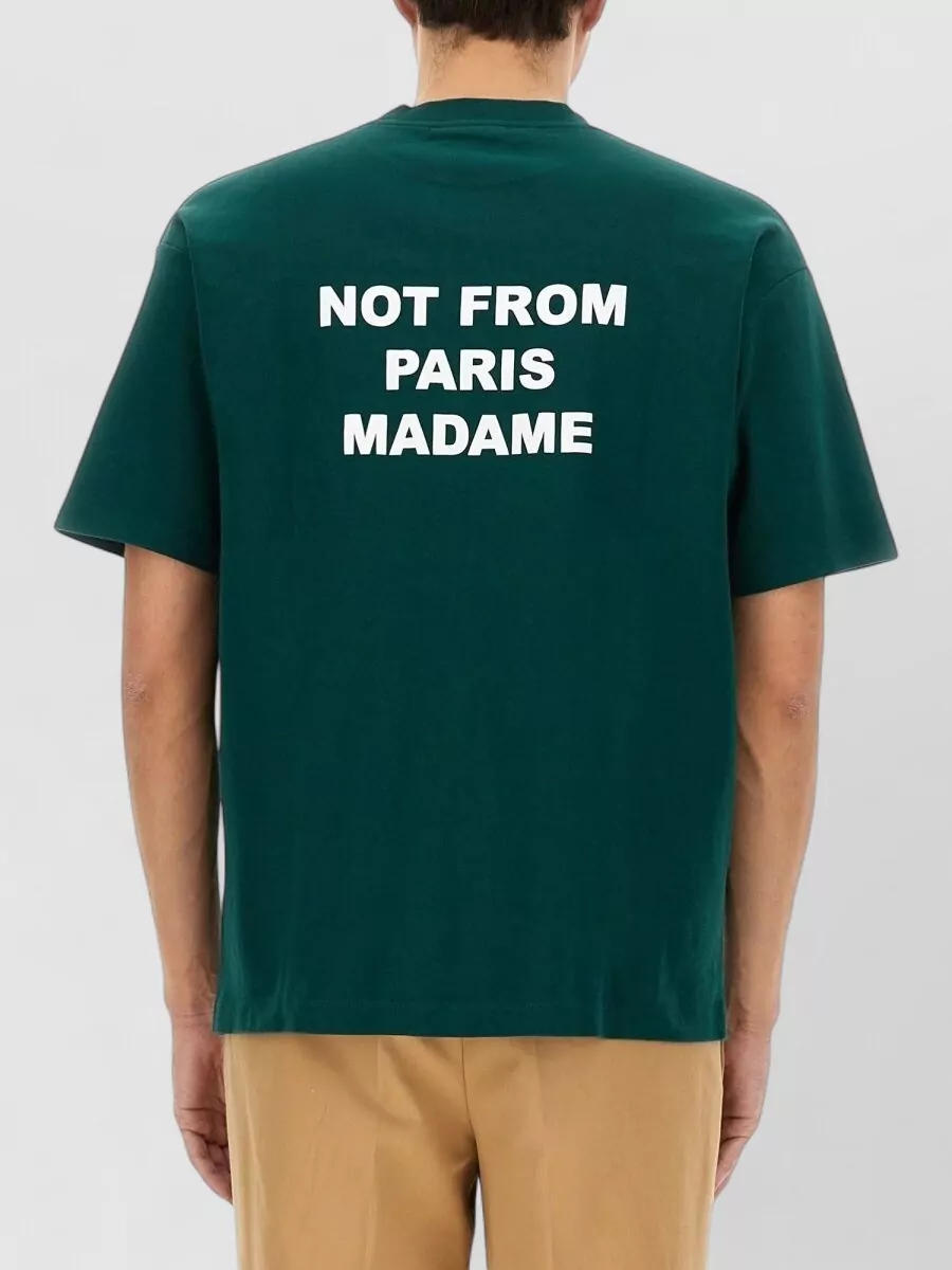 Drôle De Monsieur Cotton Regular-Fit T-Shirt