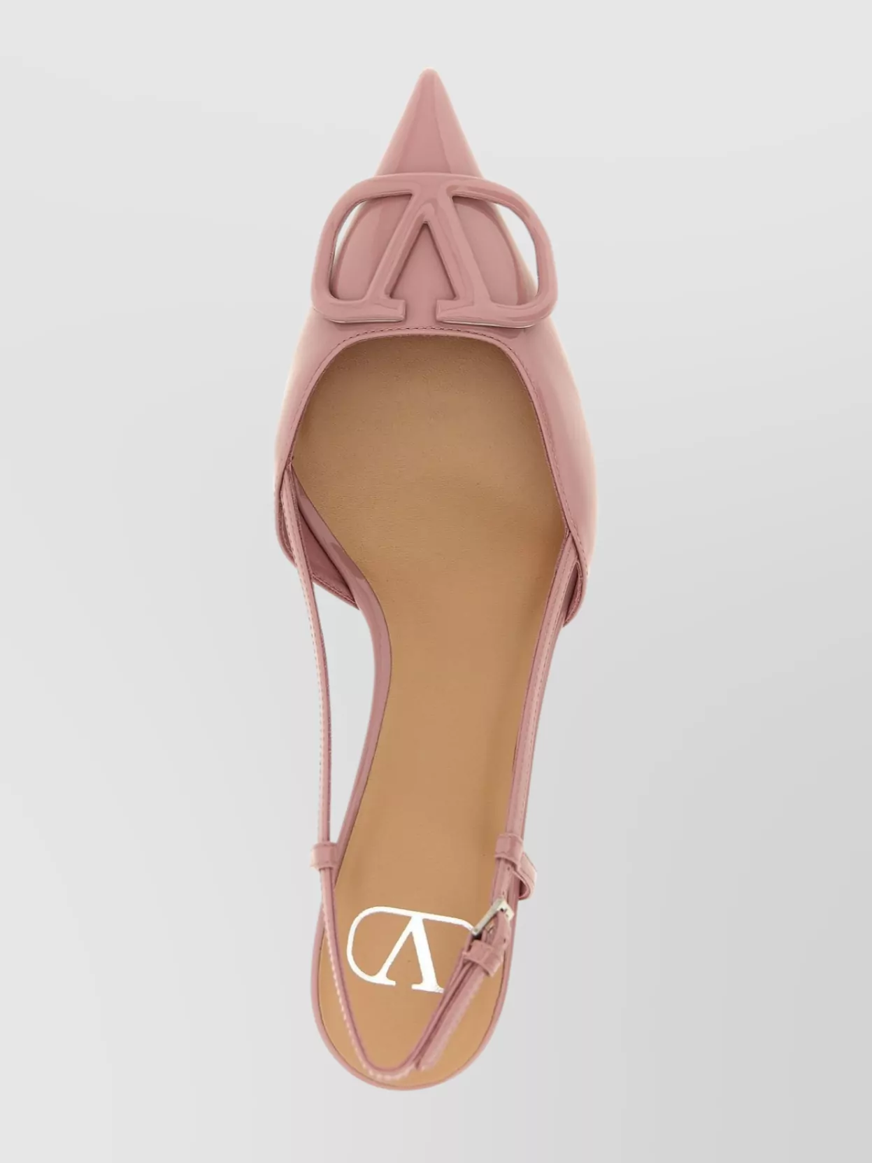 Valentino Garavani Slingback Pumps Vlogo Signature Pointed Toe