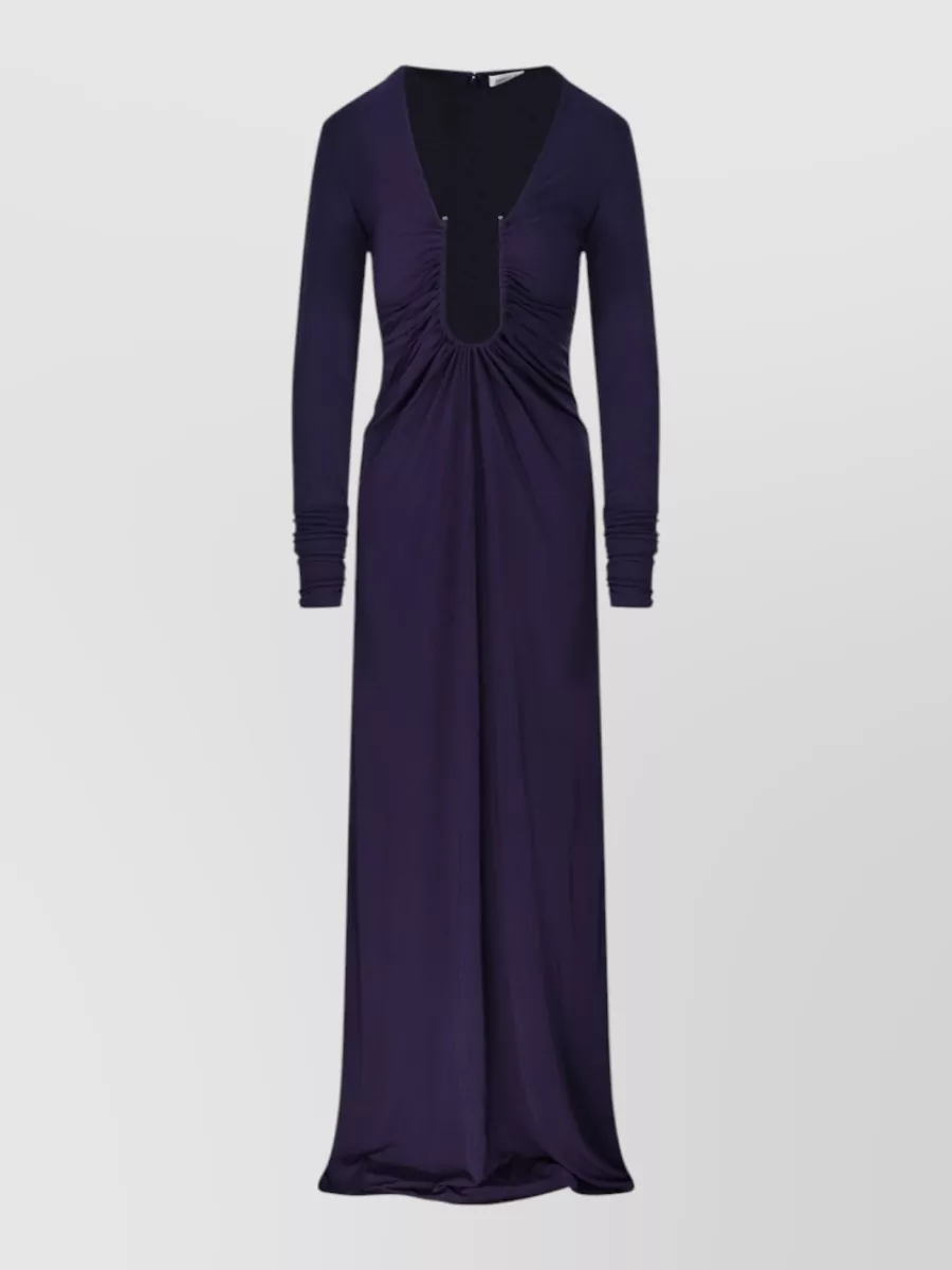 Christopher Esber viscose long-sleeve mini dress