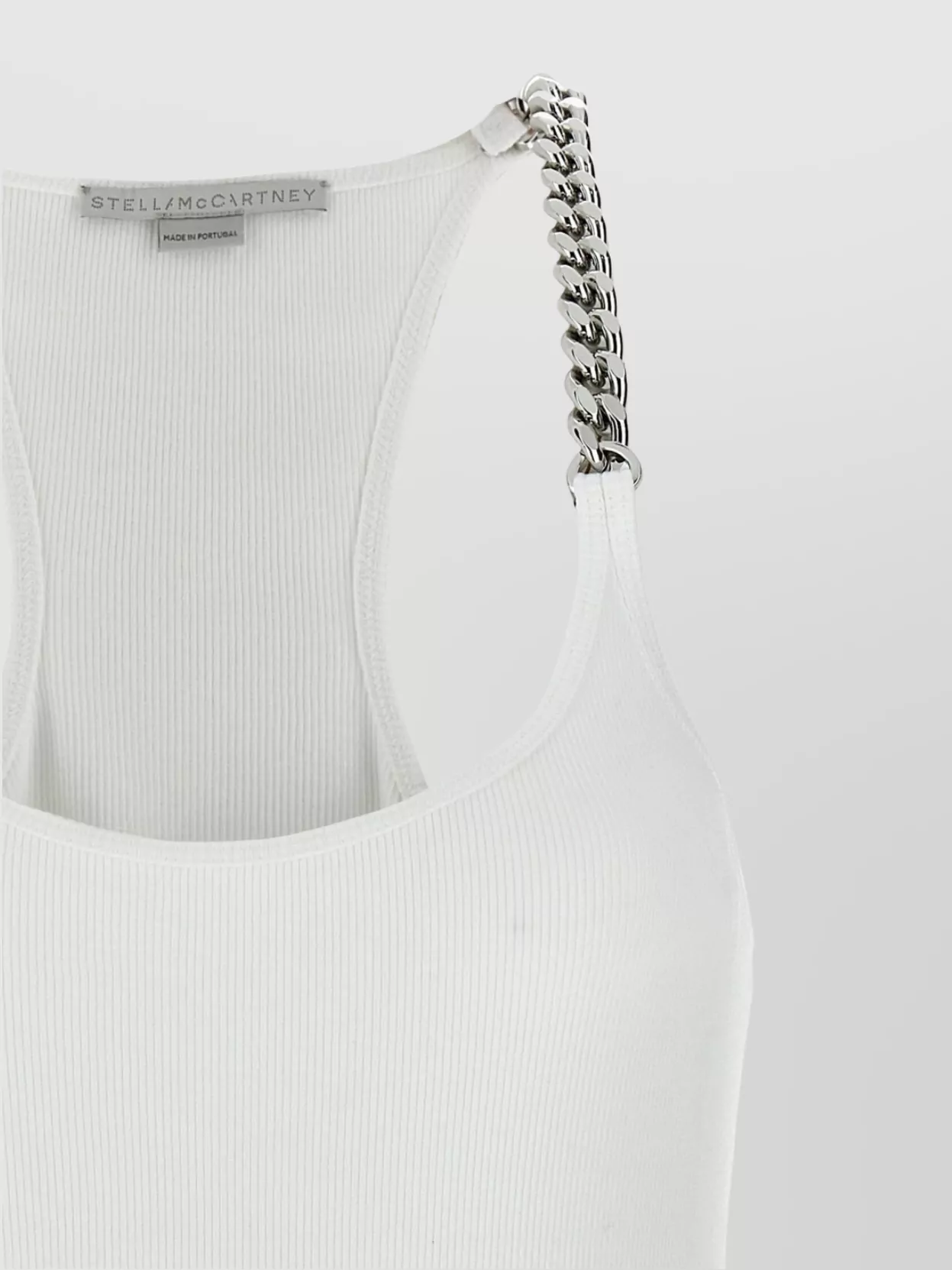 Stella Mccartney Chain Straps Jersey Tank Top
