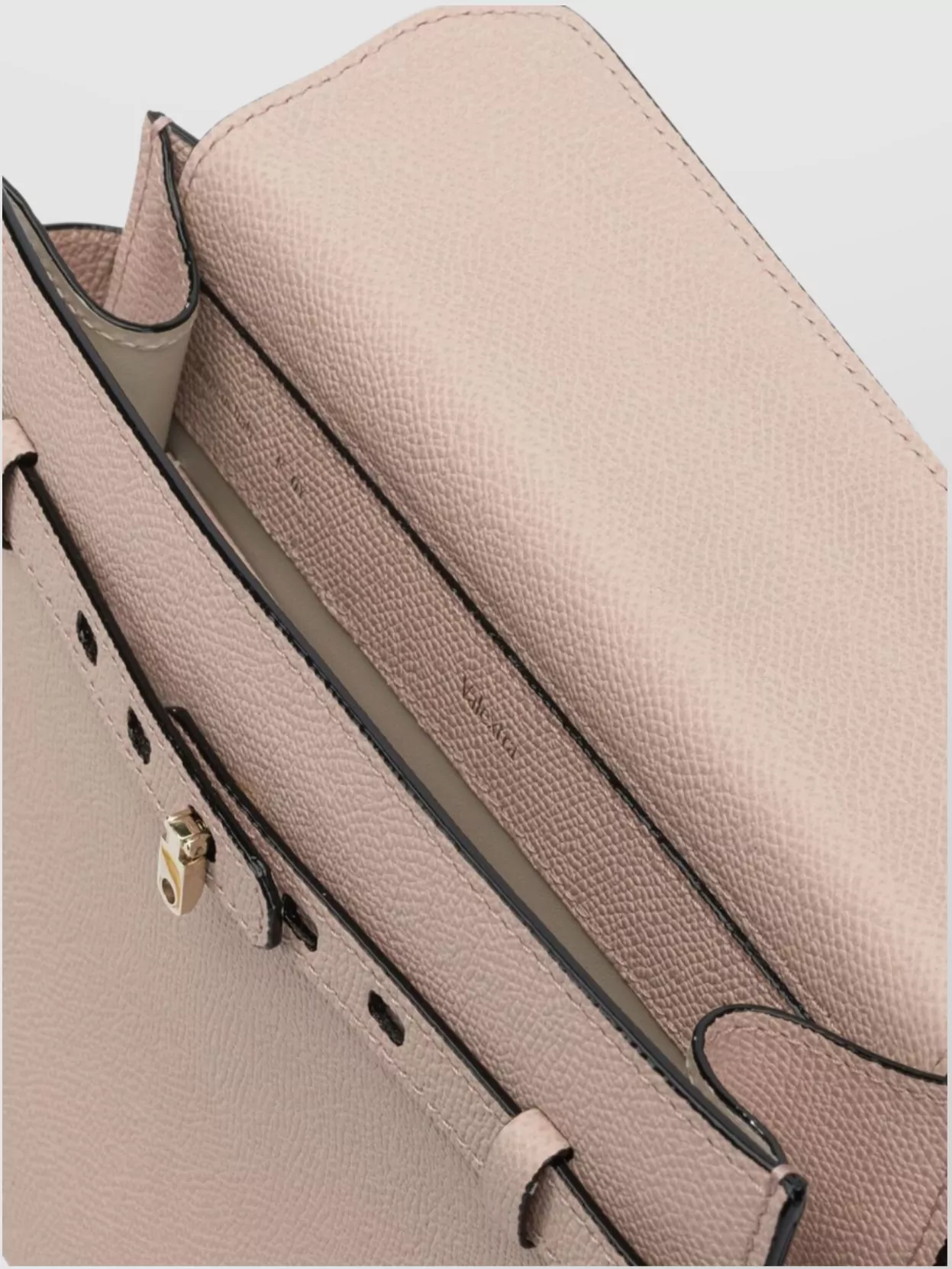 Valextra Versatile Crossbody Satchel Adjustable Strap In Neutral