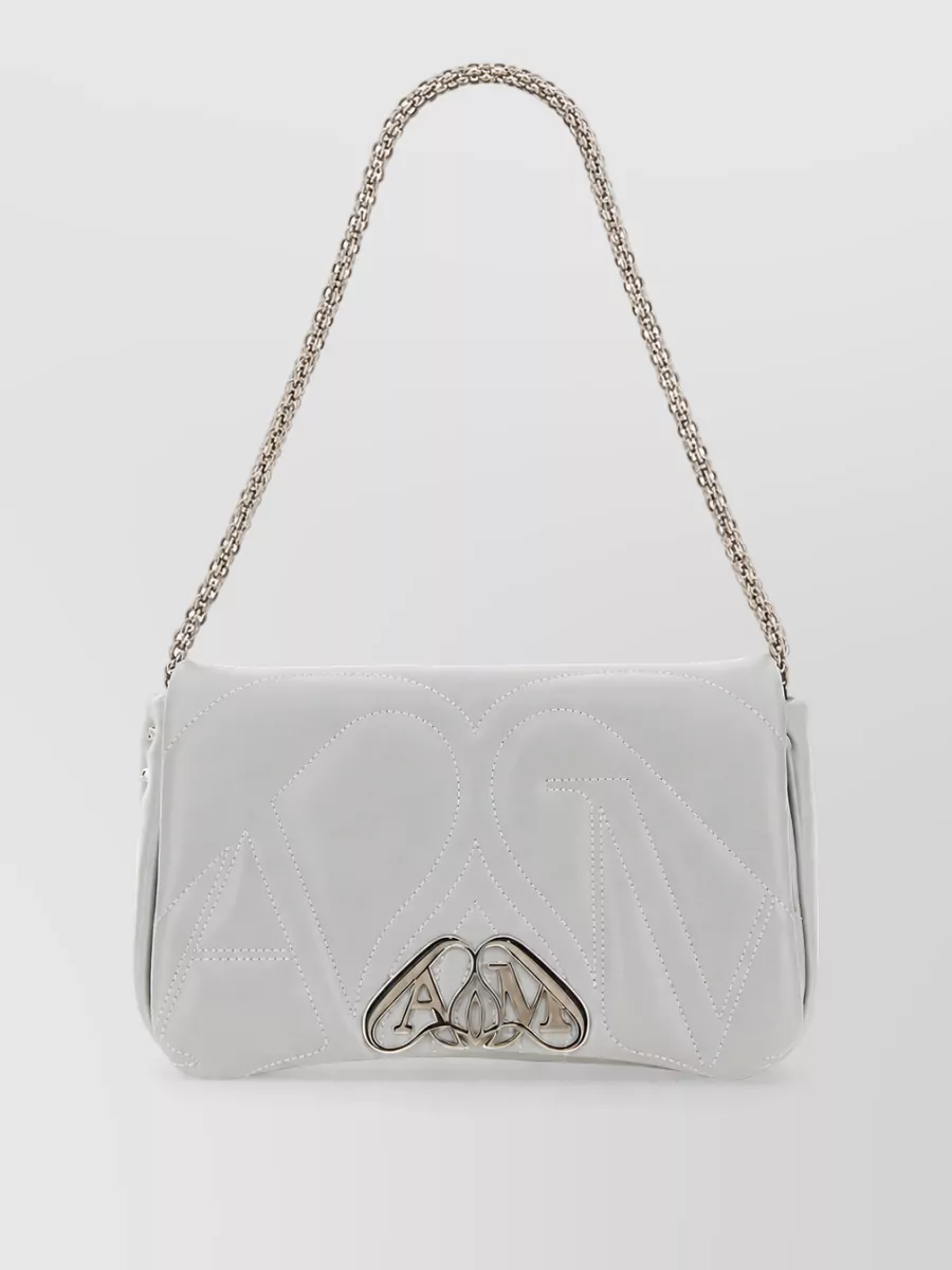 Alexander McQueen the seal leather shoulder bag