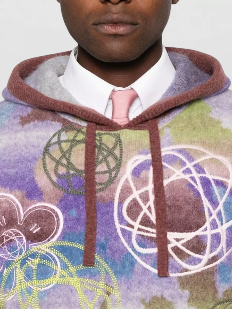 Kenzo Wool Blend Hooded Sweatshirt