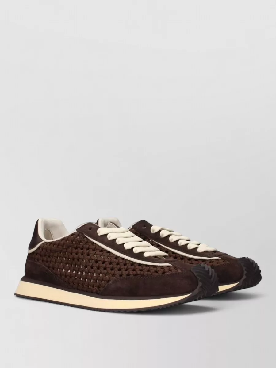 Dolce&Gabbana Suede Low-Top Sneakers