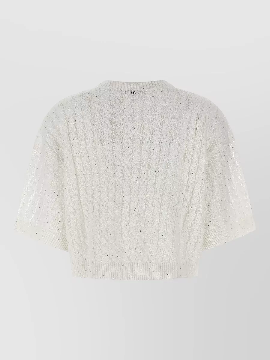 Brunello Cucinelli Cable-Knit Cardigan