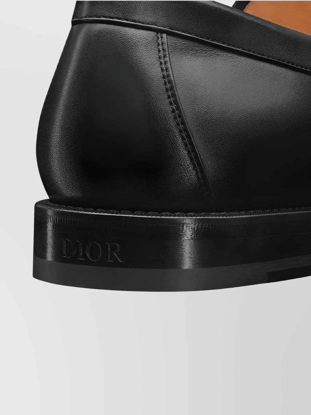 Christian Dior Loafer With Embossed Detailing And Round Toe