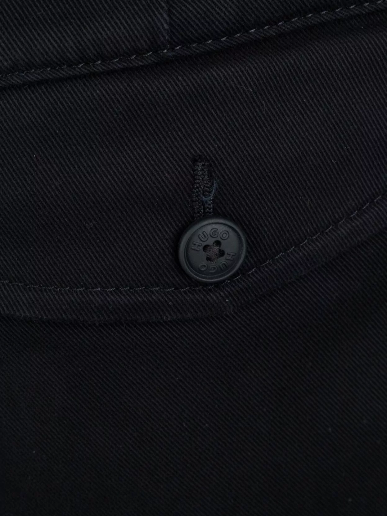 Hugo Trousers Denim Back Pockets