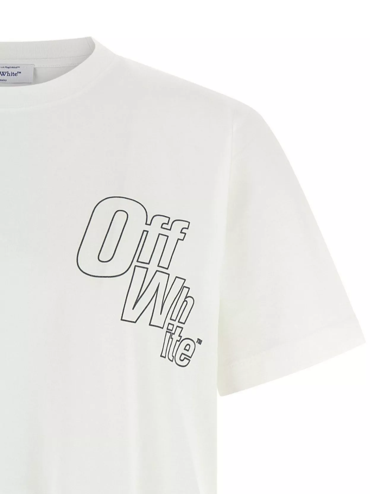 Off-White Slim Fit Arrow Design T-Shirt