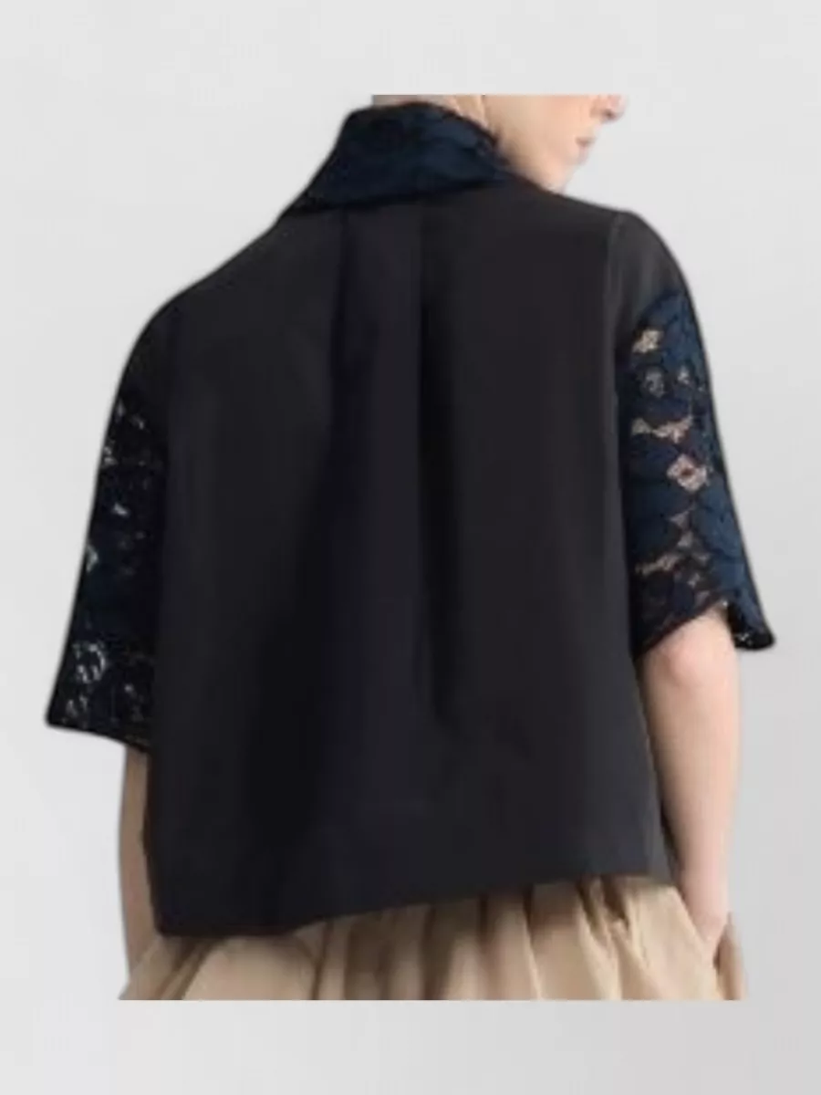 Patou Short-Sleeve Blouse