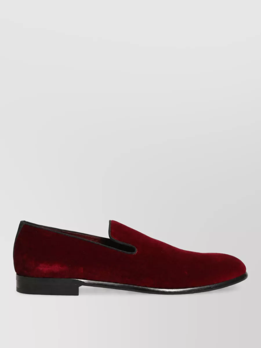 Dolce&Gabbana Velvet Loafers