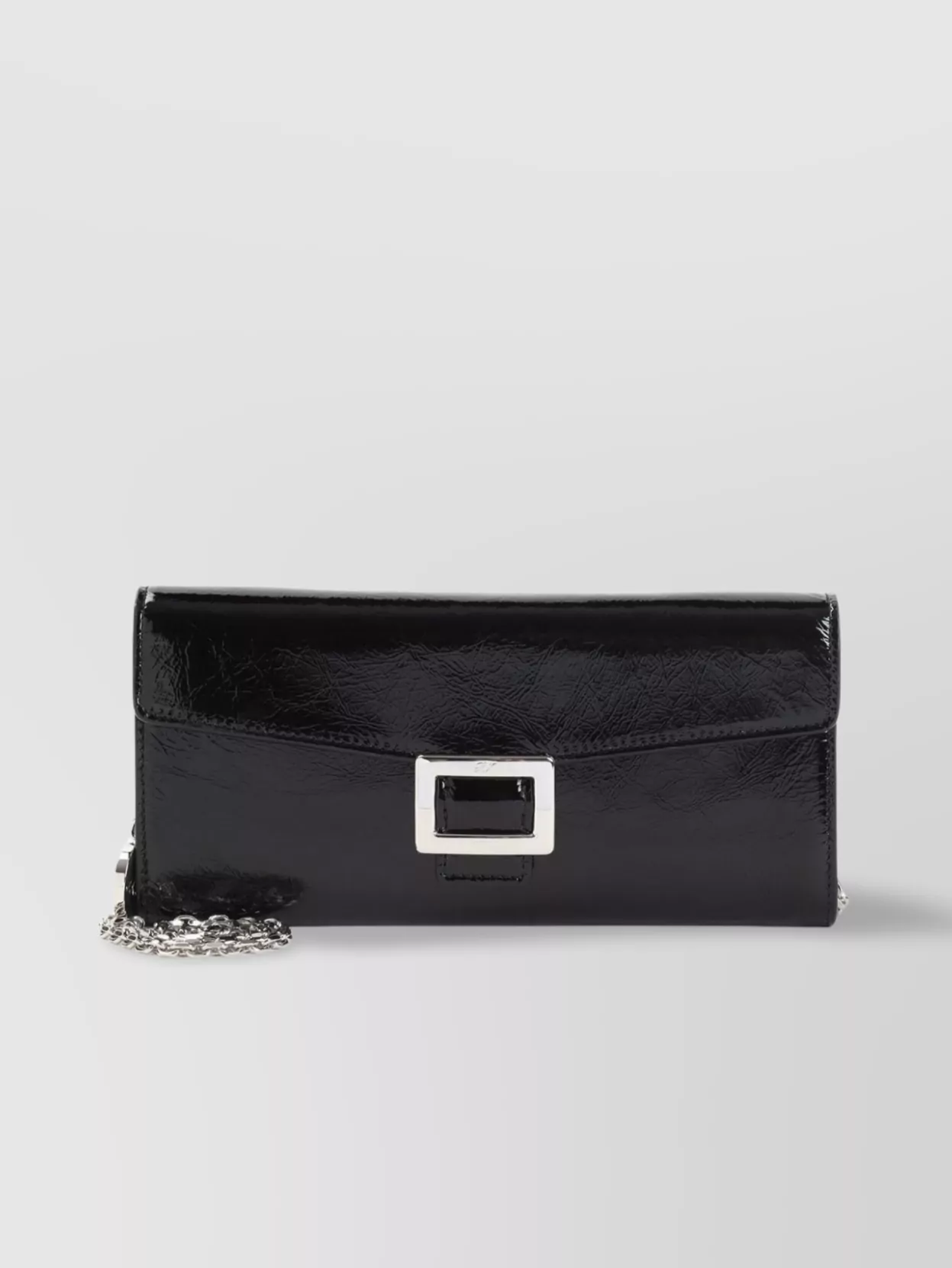 Roger Vivier Clutch Rectangular Shape Chain Attachable