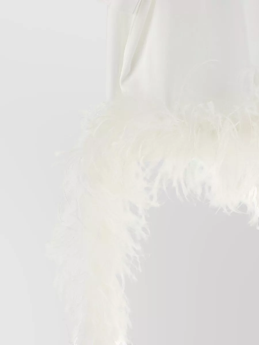 Darkpark Cotton Oversized Feather T-Shirt