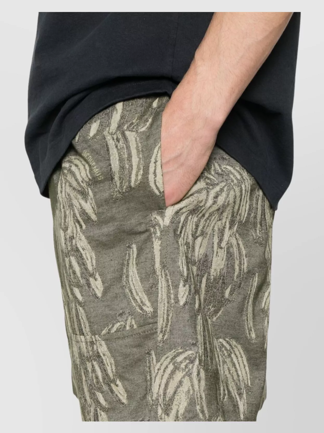 Jacquemus Printed Elastic Waistband Shorts