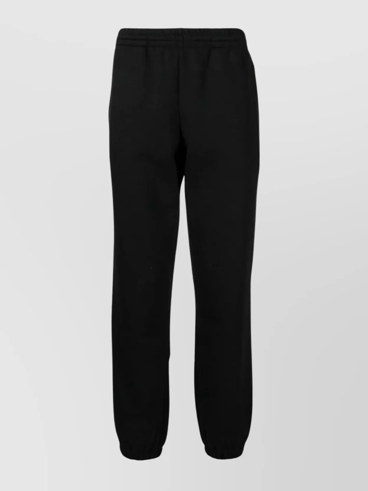 Lacoste Cotton Fleece Sweatpants Elastic Cuffs