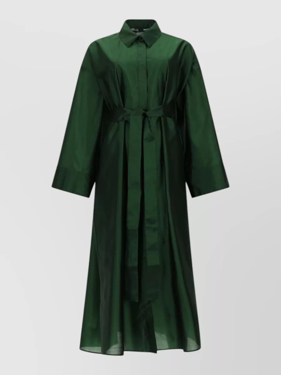 S Max Mara Silk trench coat