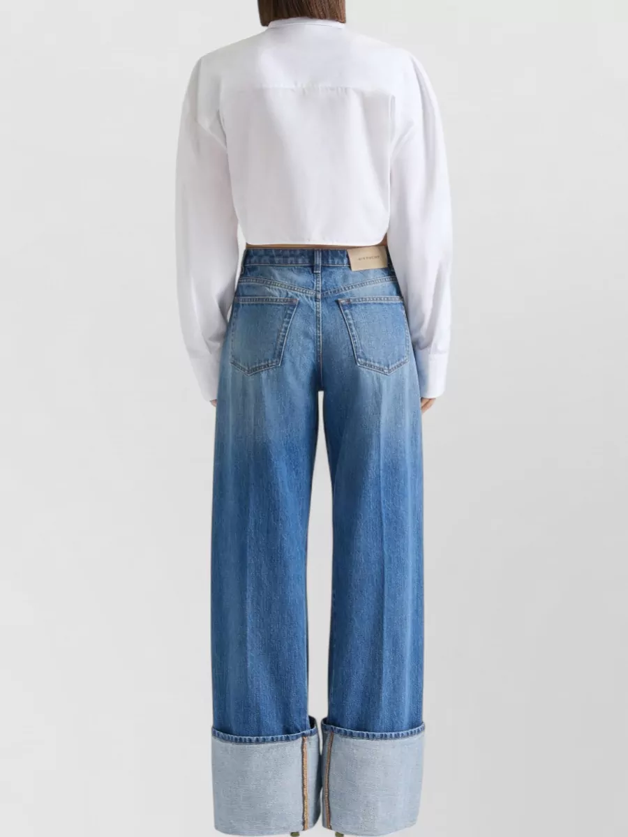 Givenchy Denim Wide-Leg Jeans