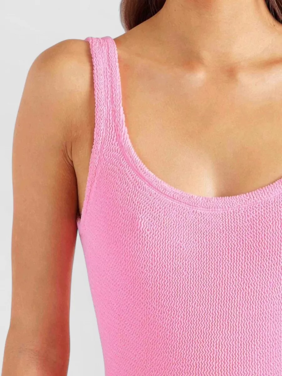 Hunza G Square-Neck Swimsuit