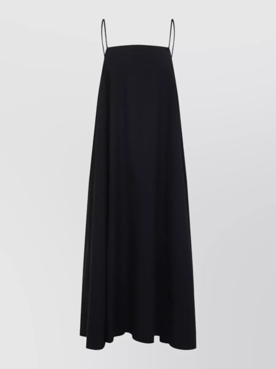Studio Nicholson Cotton Strappy Gathered Maxi Dress